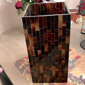 PartyLite Brown Glass